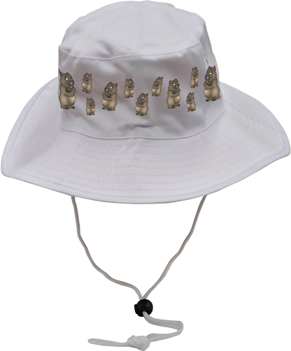 Wally Wombat Wide Brim Hat