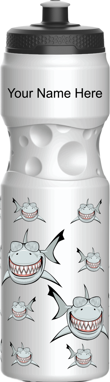 Snazzy Shark Water Bottles