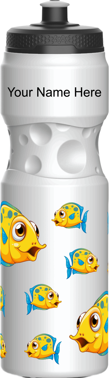 Fish Indigenous Design Water Bottles