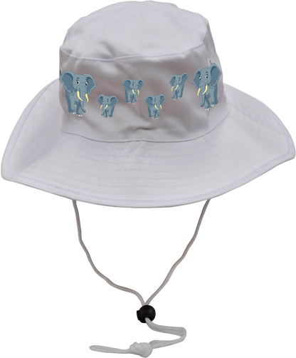 Ellie Elephant Wide Brim Hat