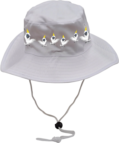 Cool Cockatoo Wide Brim Hat