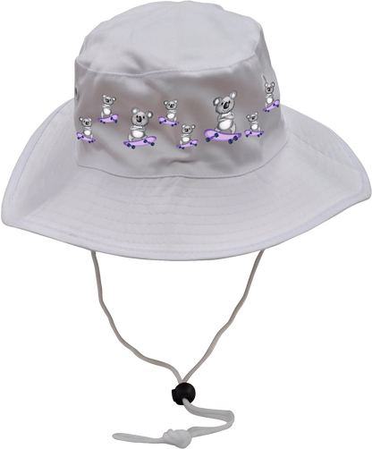 Skater Koala Wide Brim Hat