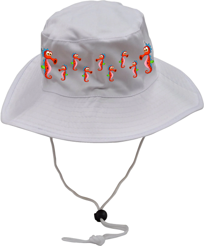 Sassy Seahorse Wide Brim Hat
