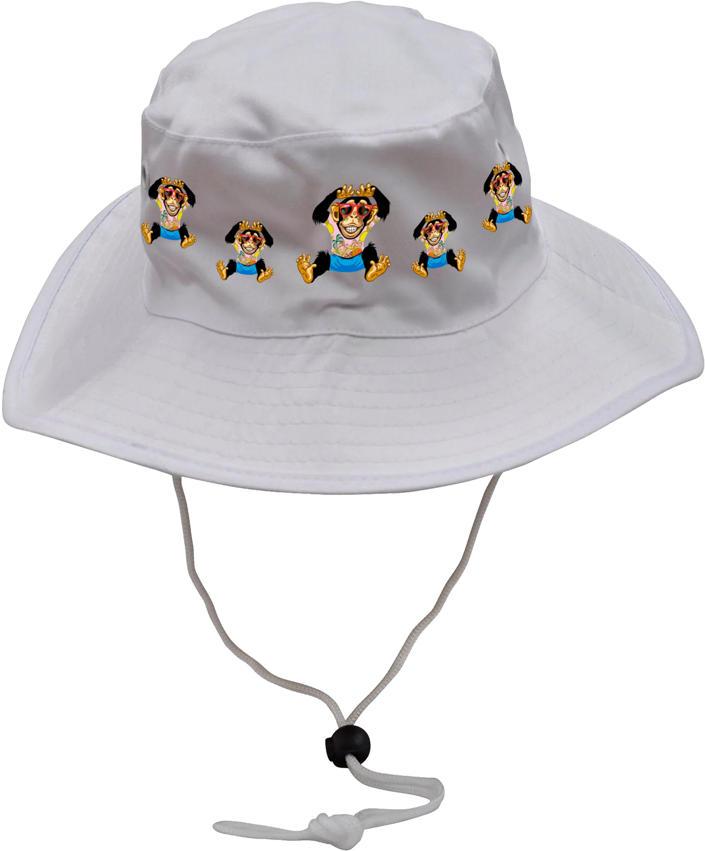 Cheeky Monkey Wide Brim Hat