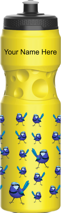 Blue Wren Water Bottle 16