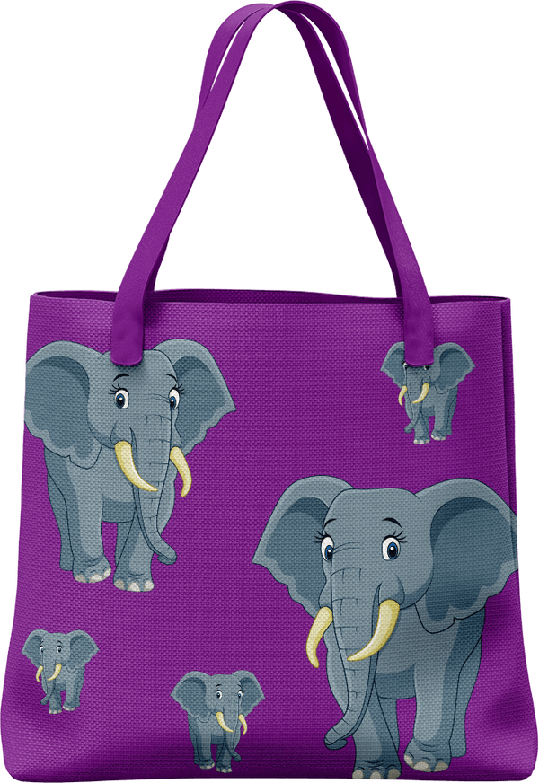 Ellie Elephant Tote Bag - fungear.com.au
