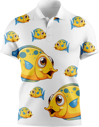Fish out of water Men's Short Sleeve Polo 5