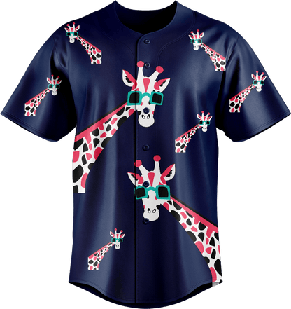 Gigi Giraffe Baseball Jerseys clearance