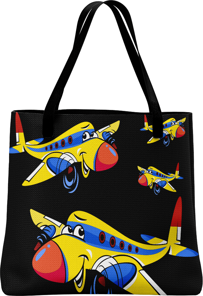 Jet Plane Tote Bag Clearance