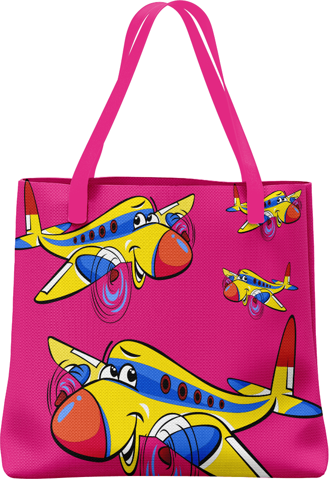 Jet Plane Tote Bag Clearance