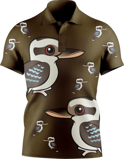 Kooky Kooka Men's Short Sleeve Polo Clearance