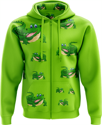 Crazy Croc Full Zip Hoodies Jacket 6