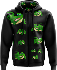 Crazy Croc Full Zip Hoodies Jacket 8