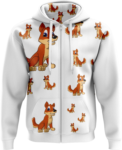 Dizzie Dingo Full Zip Hoodies Jacket