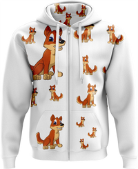 Dizzie Dingo Full Zip Hoodies Jacket 5