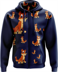 Dizzie Dingo Full Zip Hoodies Jacket 6