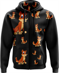 Dizzie Dingo Full Zip Hoodies Jacket 7