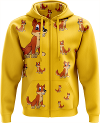 Dizzie Dingo Full Zip Hoodies Jacket 8