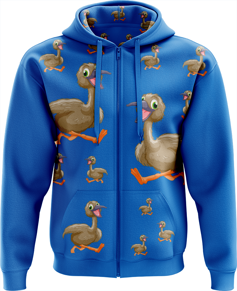 Effie Emu Full Zip Hoodies Jacket