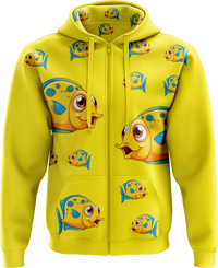 Fish out of Water Full Zip Hoodies Jacket 6