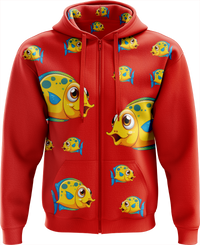 Fish out of Water Full Zip Hoodies Jacket 7