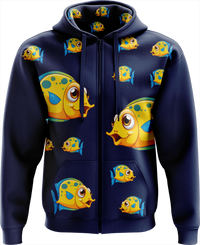 Fish out of Water Full Zip Hoodies Jacket 8