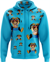 Cheeky Monkey Full Zip Hoodies Jacket 5