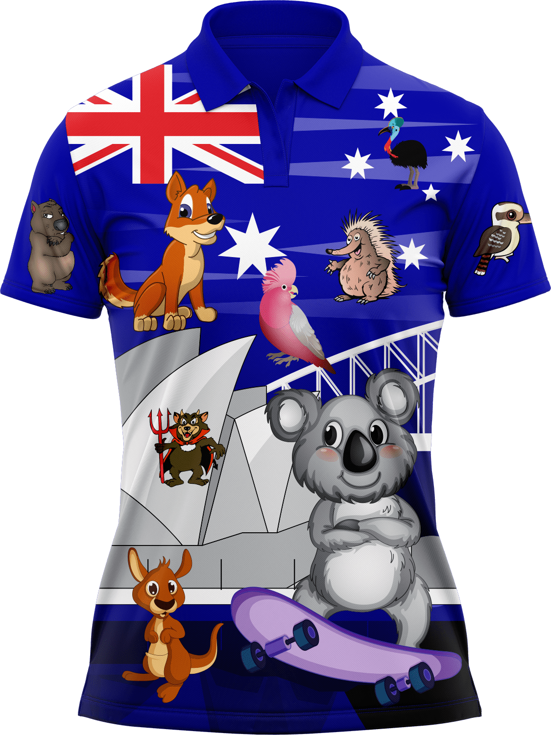 Australia Design Women's Polo - fungear.com.au