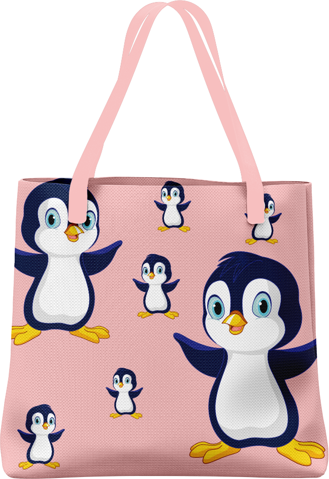 Pranksta Penguin Tote Bag