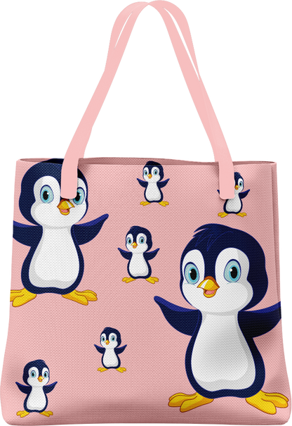 Pranksta Penguin Tote Bag