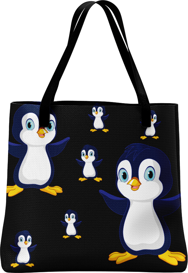 Pranksta Penguin Tote Bag