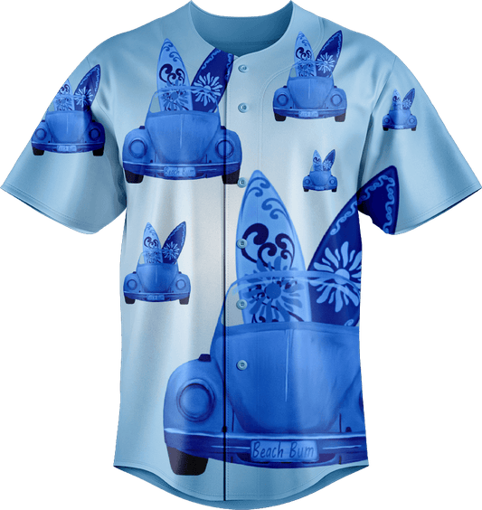 Beach Bum Baseball Jerseys - fungear.com.au