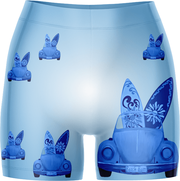 Beach Bum Bike Shorts - fungear.com.au