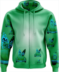 Beach Bum Full Zip Hoodies Jacket 3