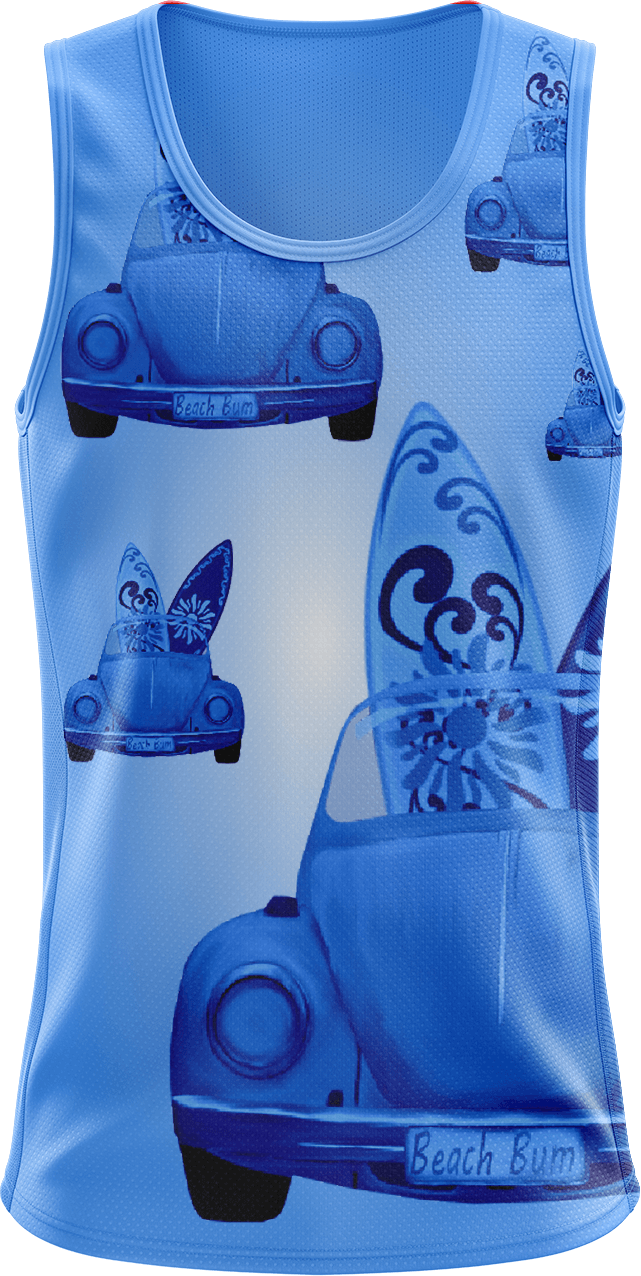 Beach Bum Singlets - fungear.com.au