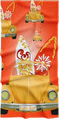 Beach Bum Towels 1