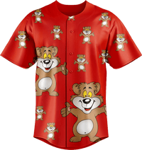 Billy Bear Baseball Jerseys 4