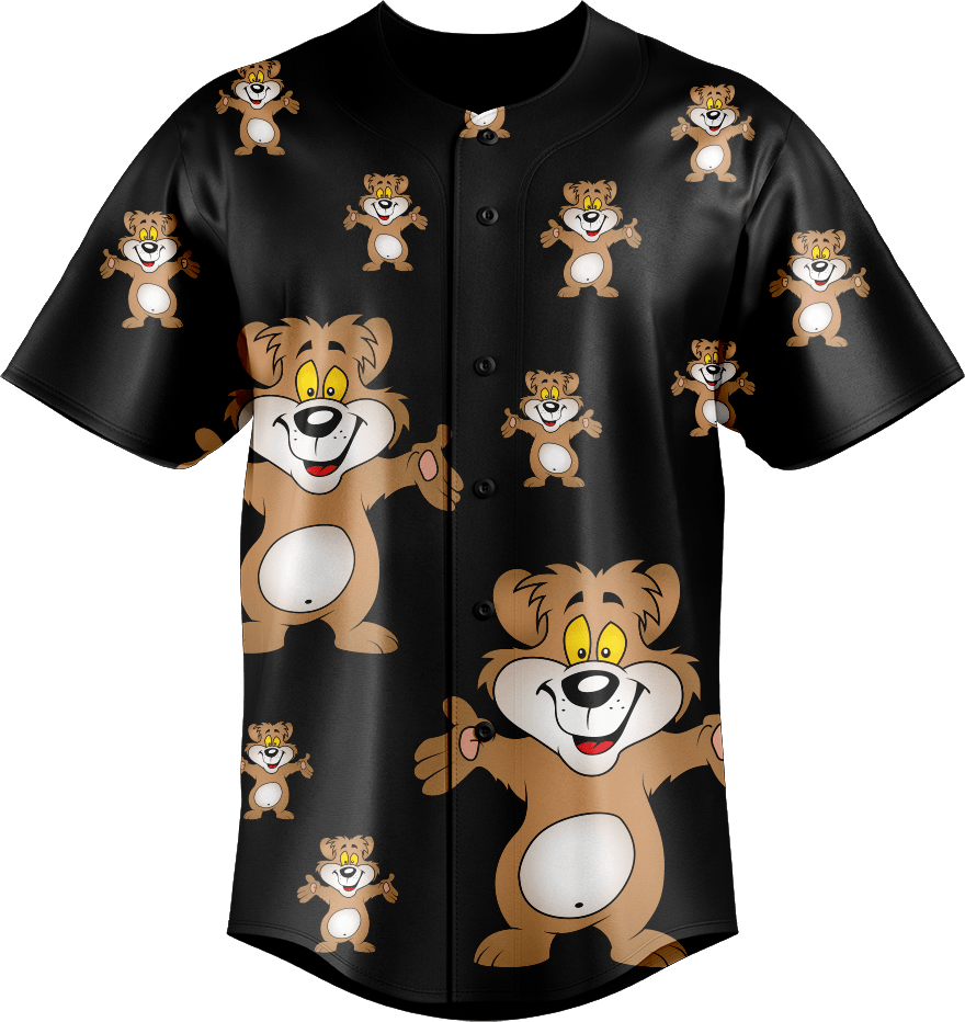 Billy Bear Baseball Jerseys