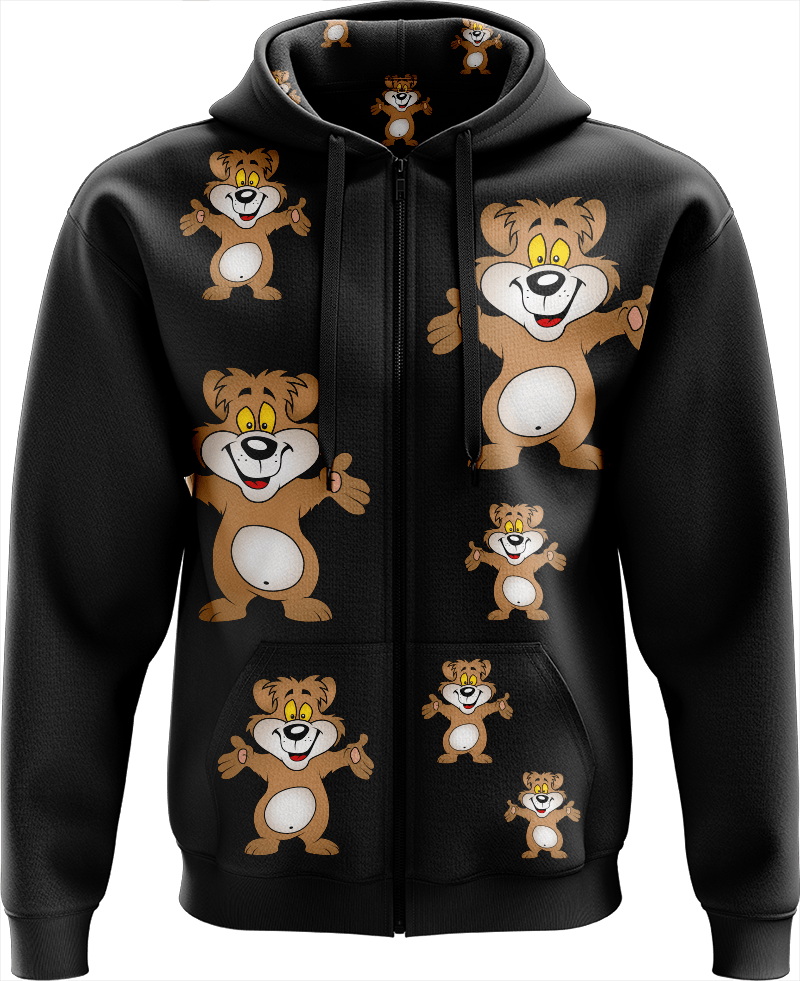 Billy Bear Full Zip Hoodies Jacket