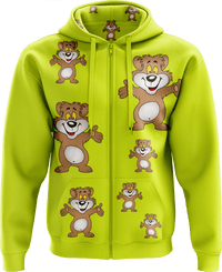 Billy Bear Full Zip Hoodies Jacket 2
