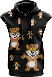 Billy Bear Full Zip Sleeveless Hoodie Jackets 4