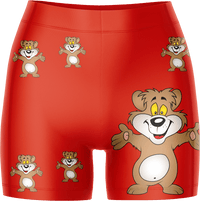 Billy Bear Ladies Gym Shorts 2