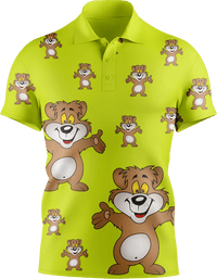Billy Bear Men's Short Sleeve Polo 3