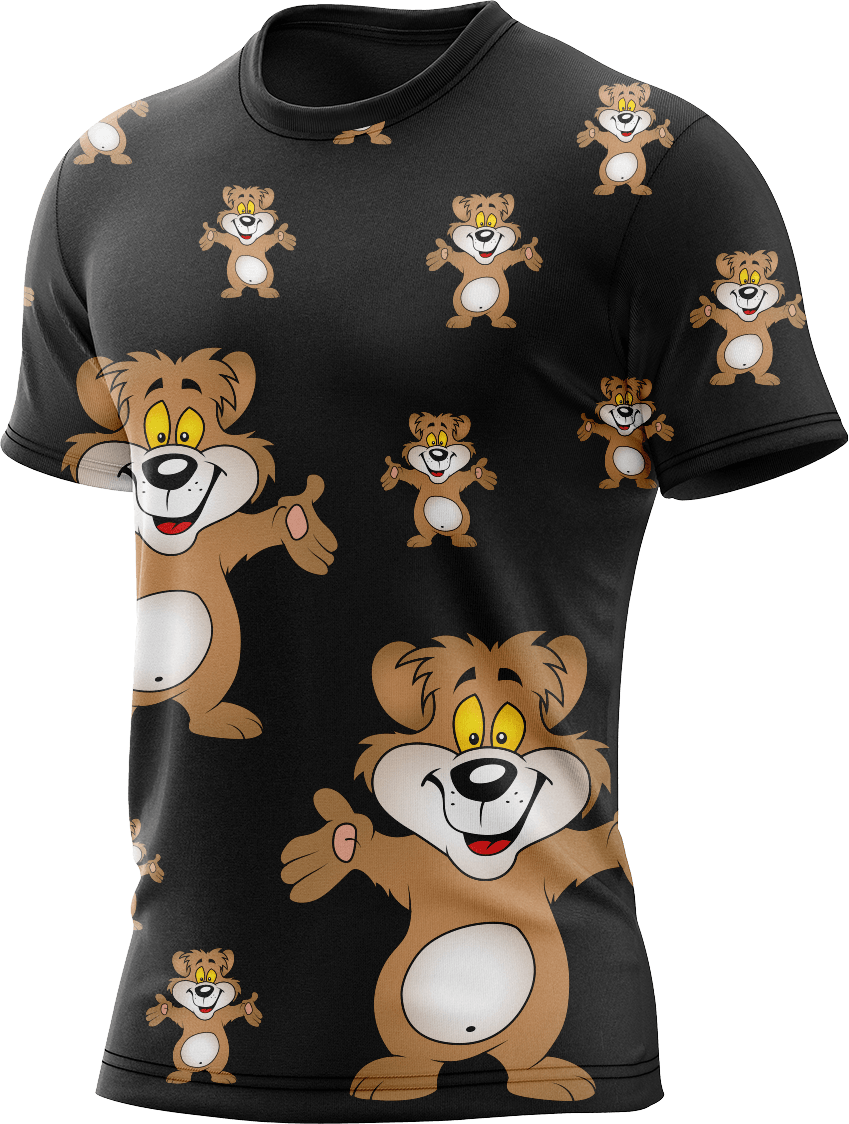 Billy Bear Rash T-Shirt Short Sleeve - fungear.com.au