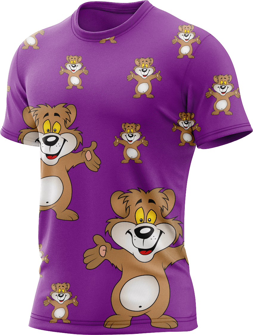 Billy Bear Rash T-Shirt Short Sleeve - fungear.com.au