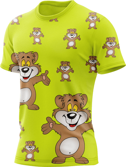 Billy Bear Rash T-Shirt Short Sleeve - fungear.com.au