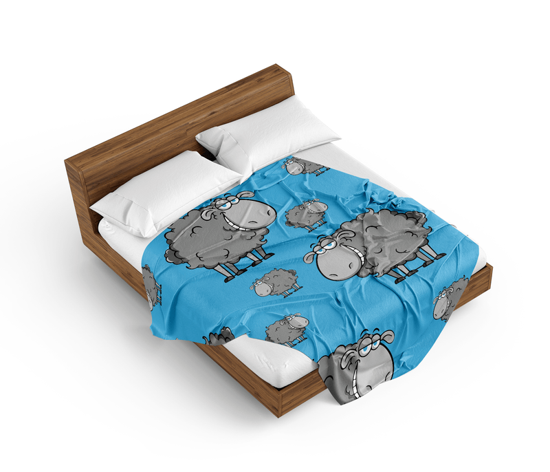 Black Sheep Doona + Pillow