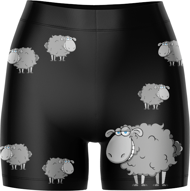 Black Sheep Ladies Gym Shorts