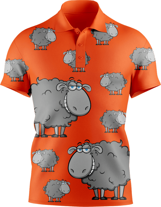 Black Sheep Men's Short Sleeve Polo - fungear.com.au