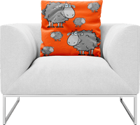 Black Sheep Pillows Cushions 2